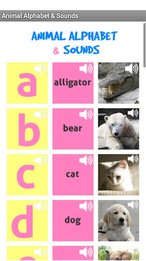 Animal Alphabet and Sounds