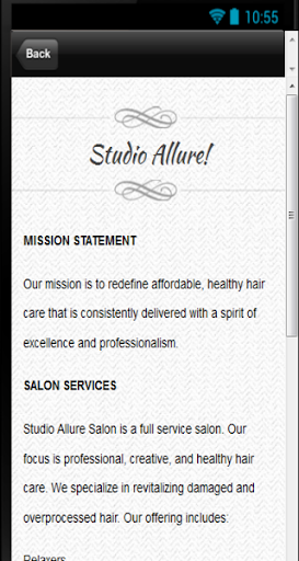 【免費生活App】STUDIO ALLURE SALON-APP點子