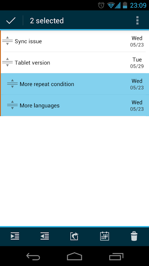 GTasks: Todo List & Task List - screenshot