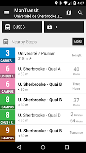 Lastest Sherbrooke STS Bus - MonTrans… APK for Android