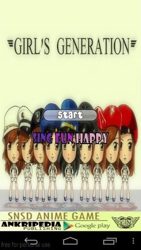 SNSD Anime Game