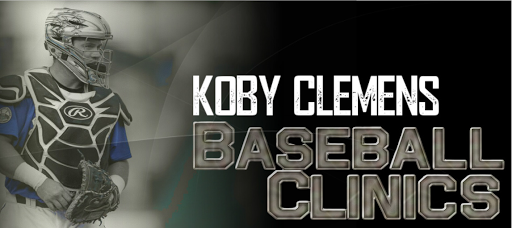 Koby Clemens Baseball Clinics logo
