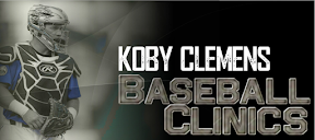 Koby Clemens Baseball Clinics logo