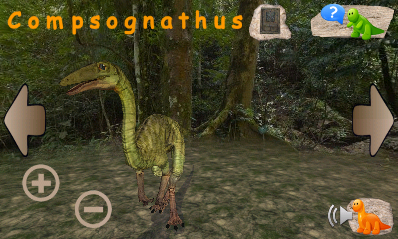 Android application Learning Dinosaurs 3D screenshort