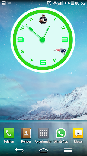 【免費運動App】Patriots Clock Widgets-APP點子