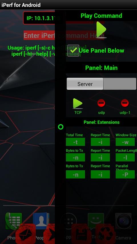   Iperf ext- ảnh chụp màn hình 