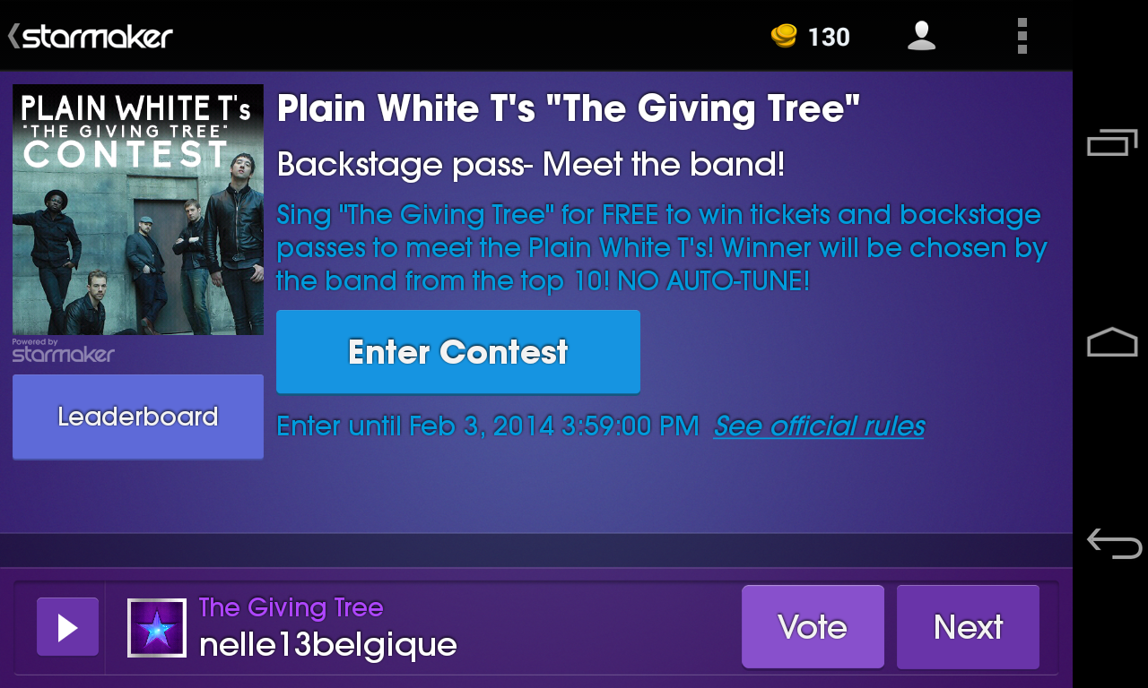 StarMaker Karaoke + AutoTune screenshot