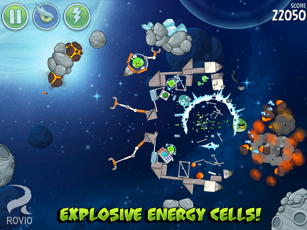 Angry Birds Space - screenshot