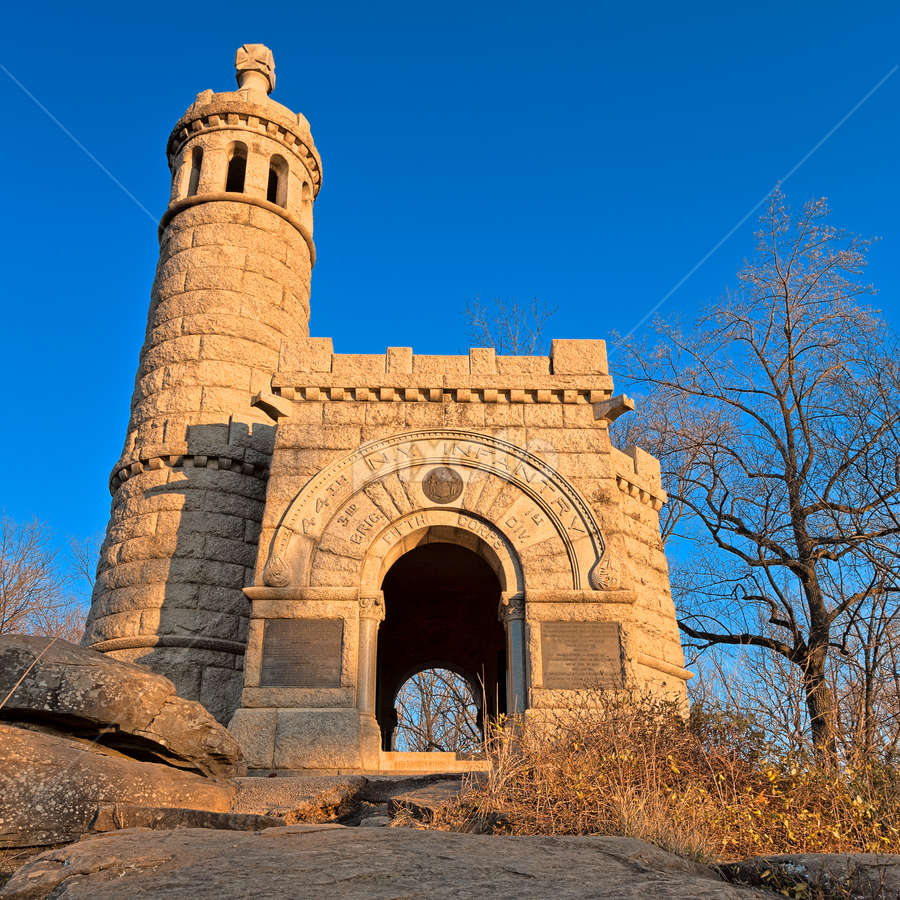 Gettysburg Castle Monument by Nicolas Raymond - Buildings & Architecture Public & Historical
