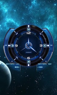 How to get Analog Clock Space Theme 1.7 unlimited apk for bluestacks
