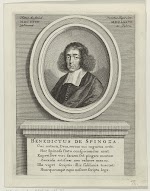 Portret van Baruch de Spinoza. Nederland, 1677