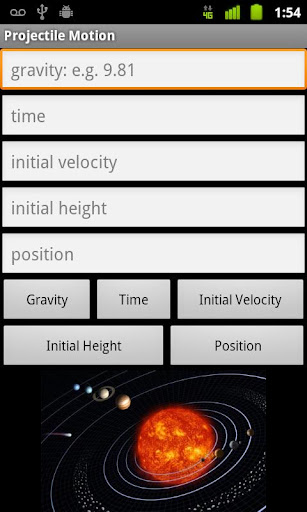 Projectile Motion Calculator