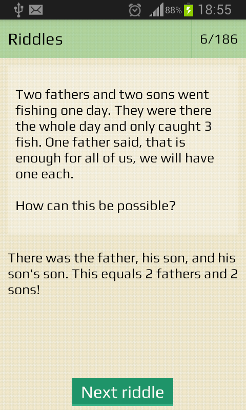 Riddles with answers free - Android Apps on Google Play
