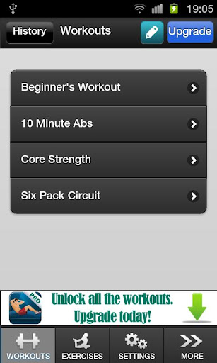 Ab Exercise Workout Free