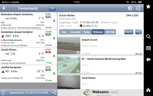 AeroWeather Screenshot