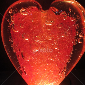 The Heart by Viive Selg - Artistic Objects Glass