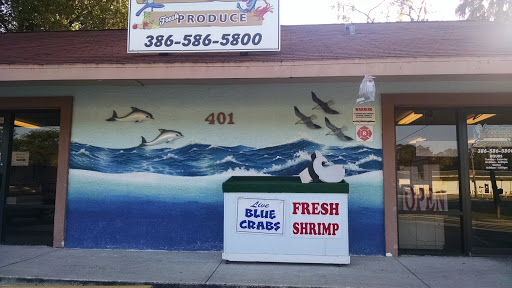 Seafood Surf Mural
