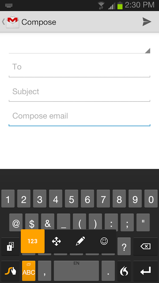 Swype Keyboard - screenshot