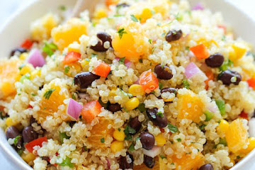 Black Bean Quinoa Salad