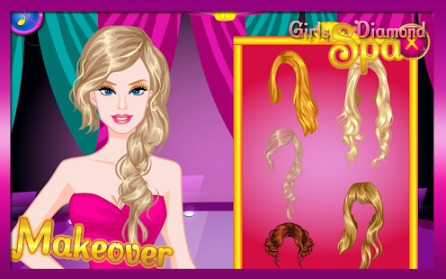 Games for Girls Diamond Spa - screenshot thumbnail