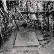 A tombstone from Sadras, Tamil Nadu, India