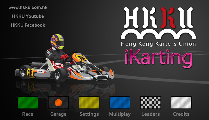 HKKU iKarting Kart Racing Screen 1