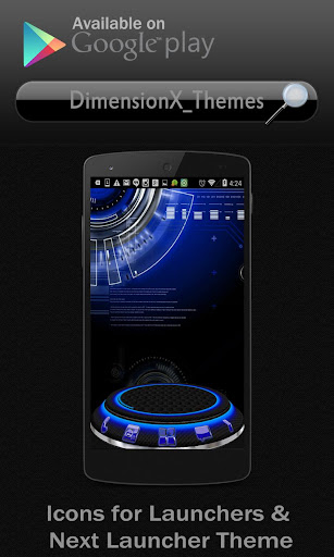 【免費個人化App】Xenon Glow Next Launcher Theme-APP點子