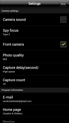 【免費攝影App】Spy Camera-APP點子