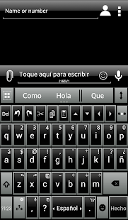 Download THEME AI TYPE BLACK GRAY APK for Android