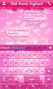 Download Pink Hearts Keyboard APK for PC