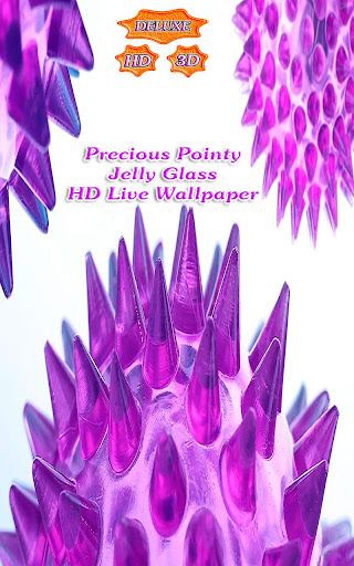 3D Precious Pointy Jelly Glass