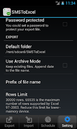 SMSToExcel Backup SMS in Excel poster 6