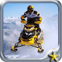 Snowmobile Mountain Racing