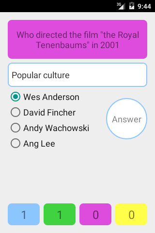 ShakeQuiz Screen 3