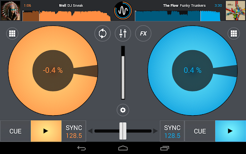 Cross DJ - Mix your music - screenshot thumbnail