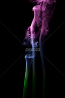 Coloured Smoke by Lee Griffiths - Abstract Patterns
