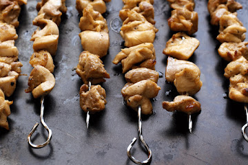 Beer and Brown Sugar Chicken Skewers