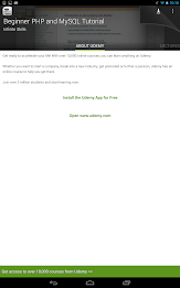 Learn PHP & MySQL by Udemy poster 12