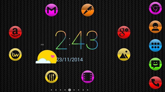 Screenshot Lollipop Pure - icon pack v1.1