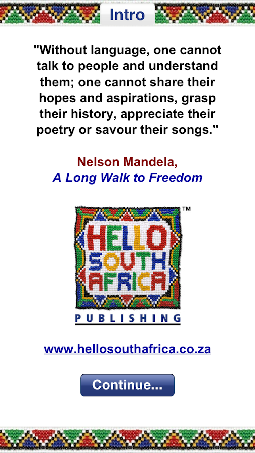   Tsonga Audio Phrasebook – screenshot 