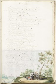 Heer liggend op de grond