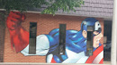Captain America Mural