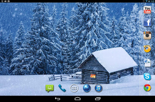 【免費個人化App】Winter Blizzard live wallpaper-APP點子