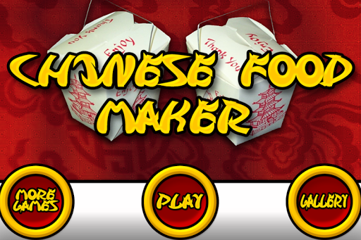 Chinese Food Maker FREE