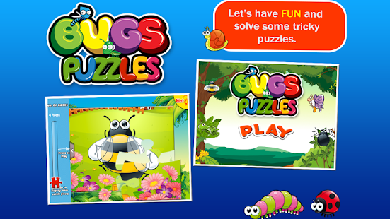 Preschool Puzzles: Bugs Jigsaw Screenshots 8