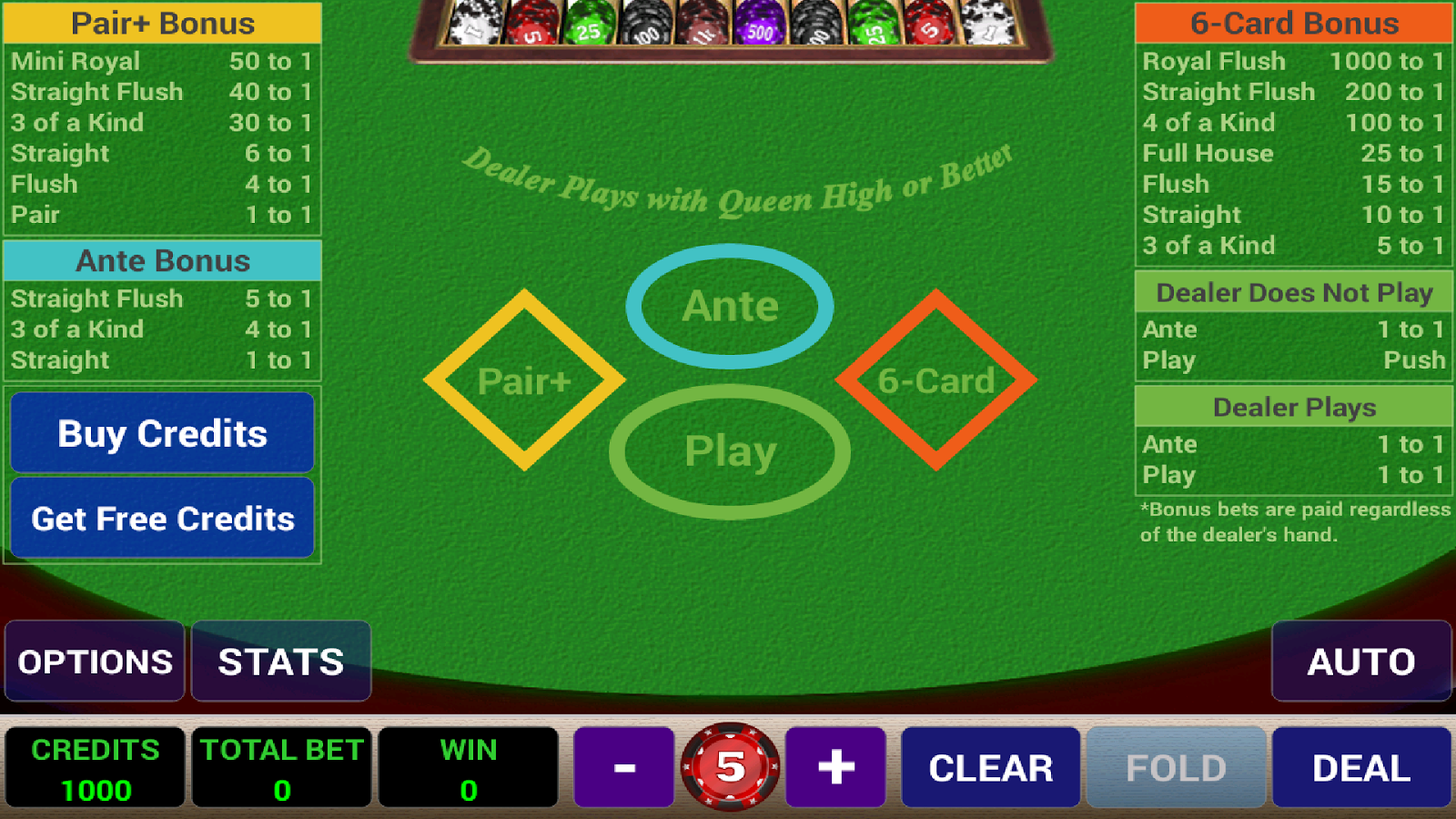 Online 3 Card Poker Games Play Free