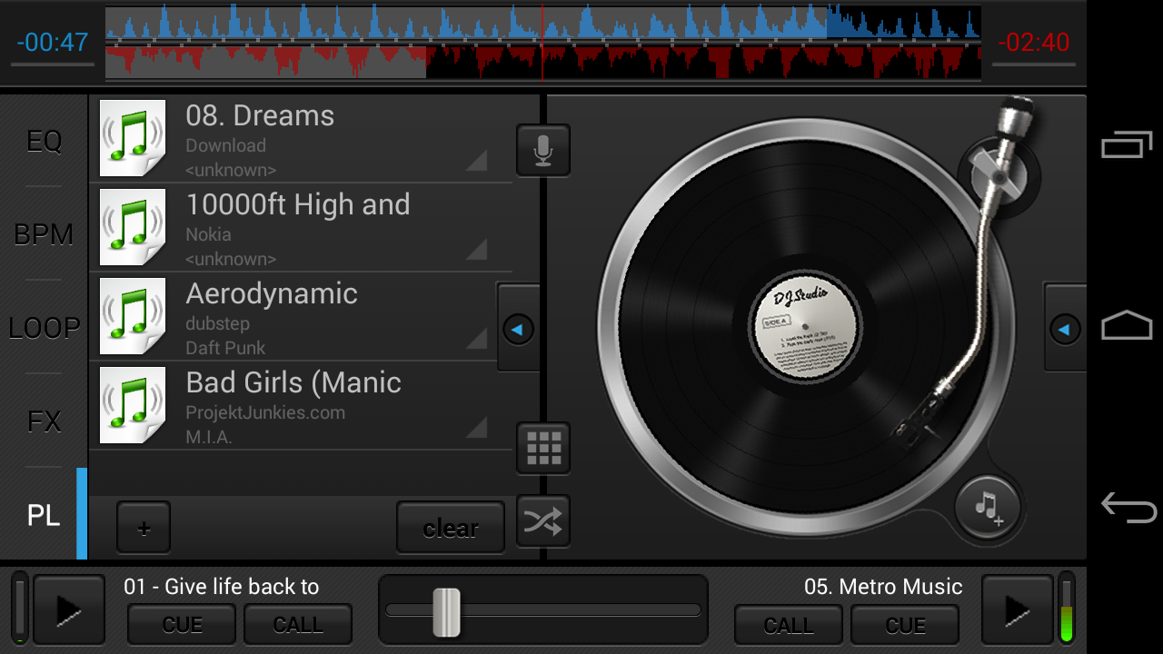 DJ Studio 5 - screenshot