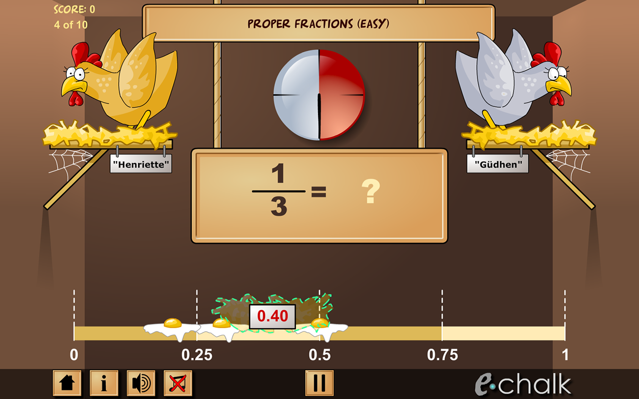 Chicken coop fractions games - Android Apps on Google Play