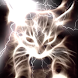 White Glowing Hellfire Kitty