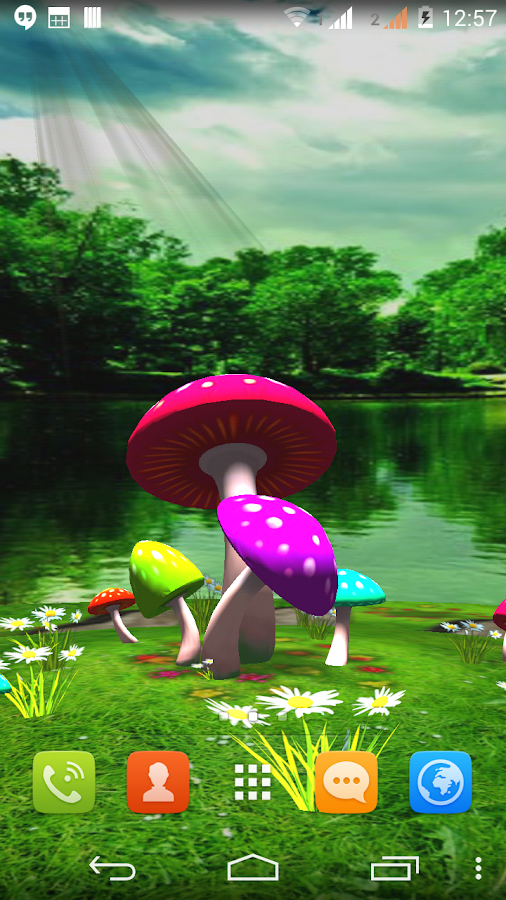 3D Mushroom Live Wallpaper New - Android Apps on Google Play